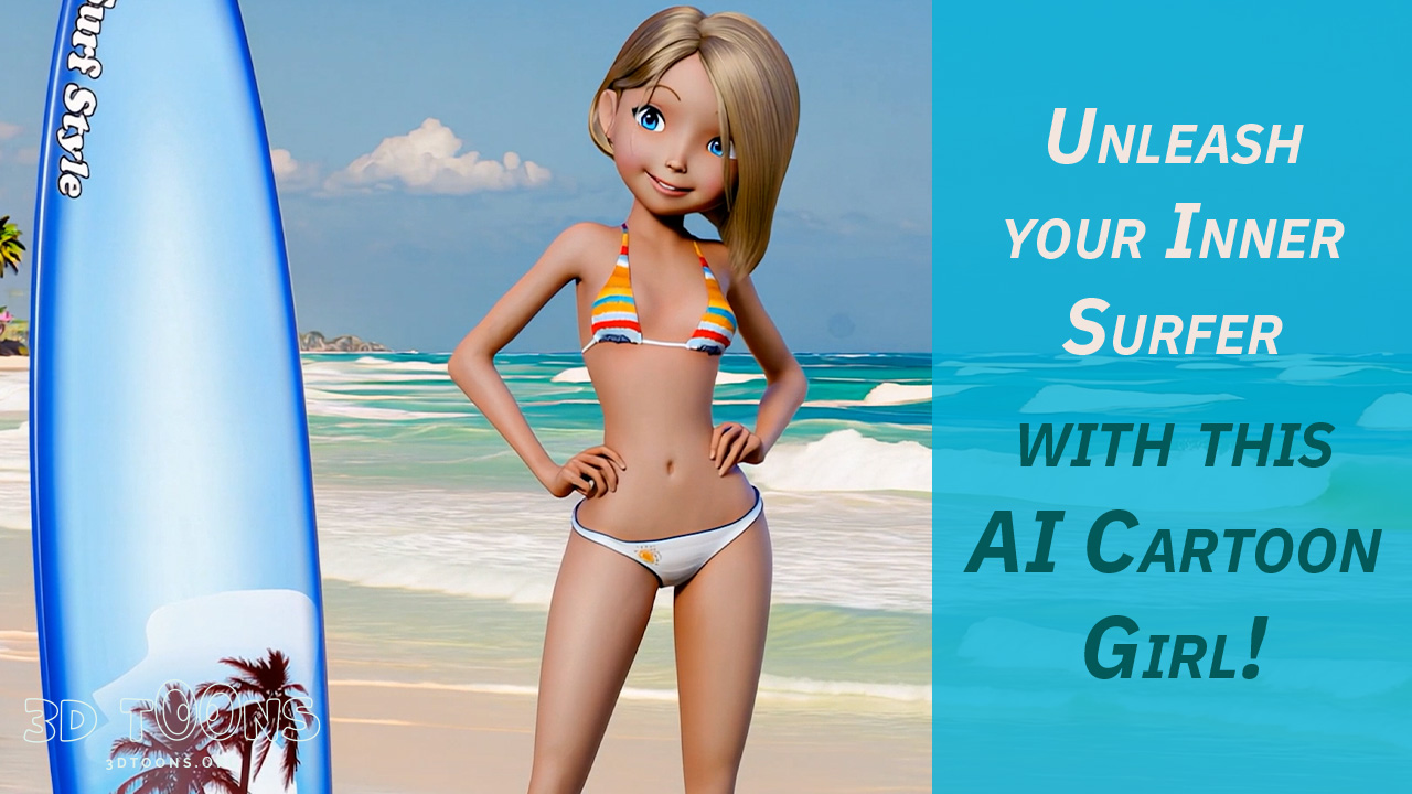 AI Girl Cartoon